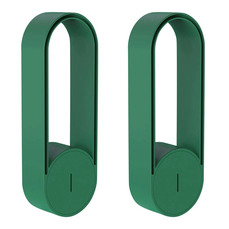 

2X 20 Million Negative Ion Purifier Mini Portable Household Ionizer USB Plug-In Car Air Purifier For Area 31㎡-40㎡ Green