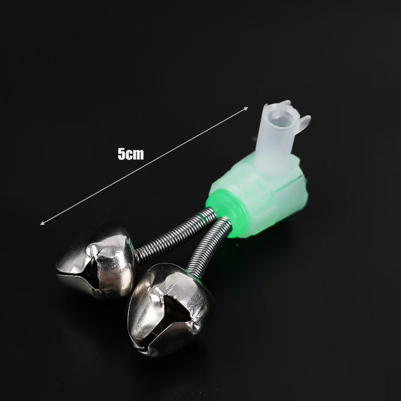 5/20 шт. двойные спиральные колокольчики рыболовный колокольчик сигнализация