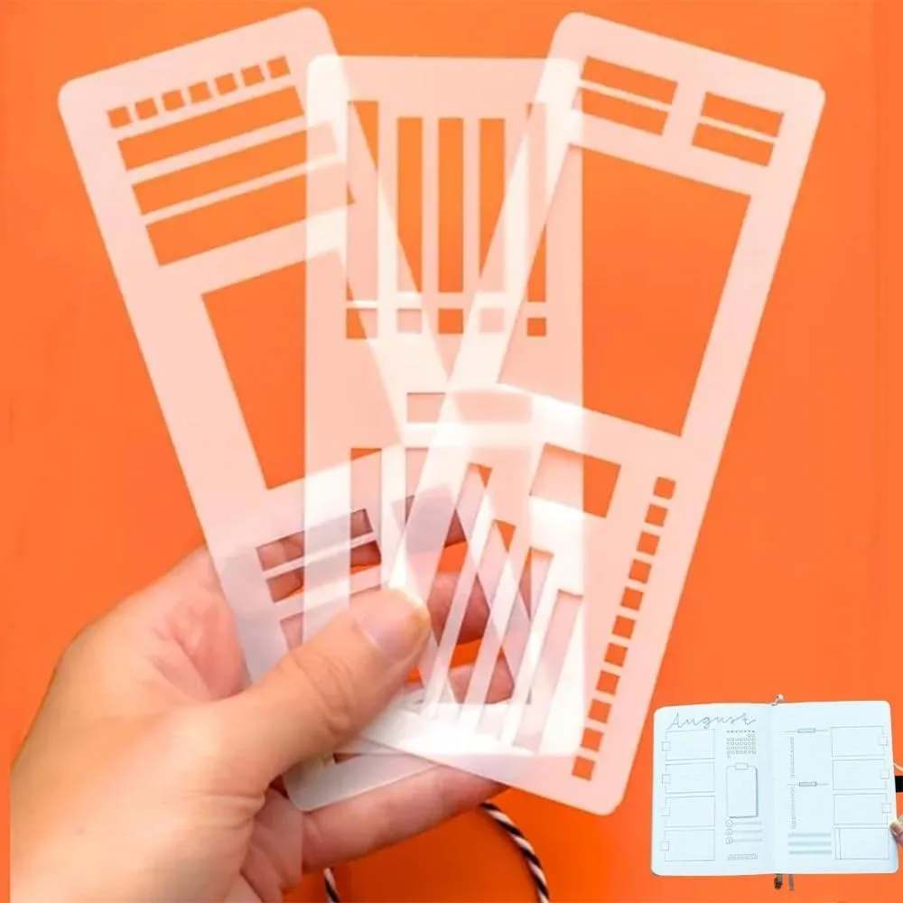 

Набор гибких шаблонов для журналов Handmade Flexible Record Template