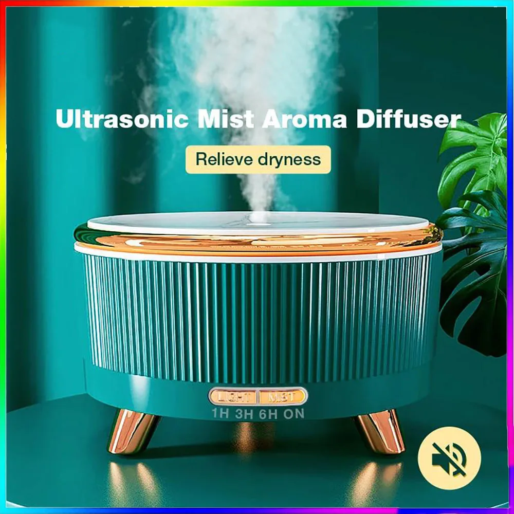 

Xiaomi 500ml Ultrasonic Air Humidifier Aromatherapy Essential Oil Electric Aroma Diffuser with 7 Color LED Lights AC100-240V