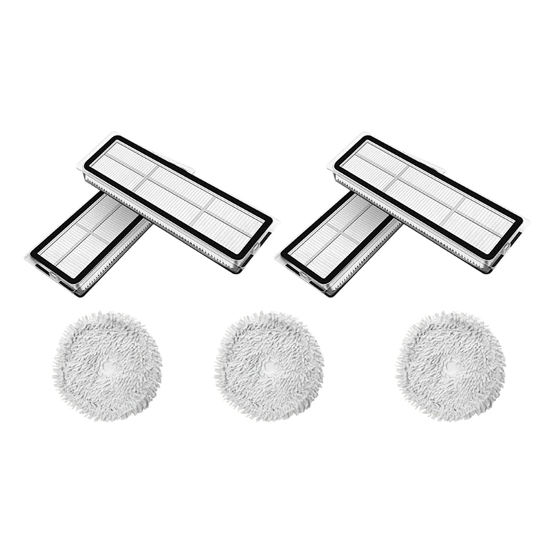 

7Pcs HEPA Filter Mop Cloth For Xiaomi Dreame W10 Robot Vacuum Cleaner Accessories Washable Cleaning Spare Parts