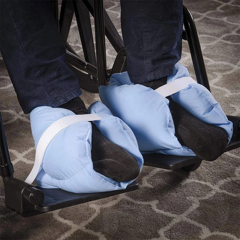 

Heel Cushion Protector Pillow To Relieve Pressure From Sores Ulcers Adjustable Cushion Foot Care Heel Cushion Protector