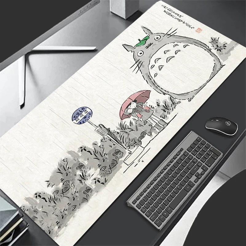 

Anime Kawaii Totoro HD Custom Mouse Pad Laptop Office Rubber Mousepad Large Game Table Mat Cute Carpet PC Keyboard Soft Mausepad