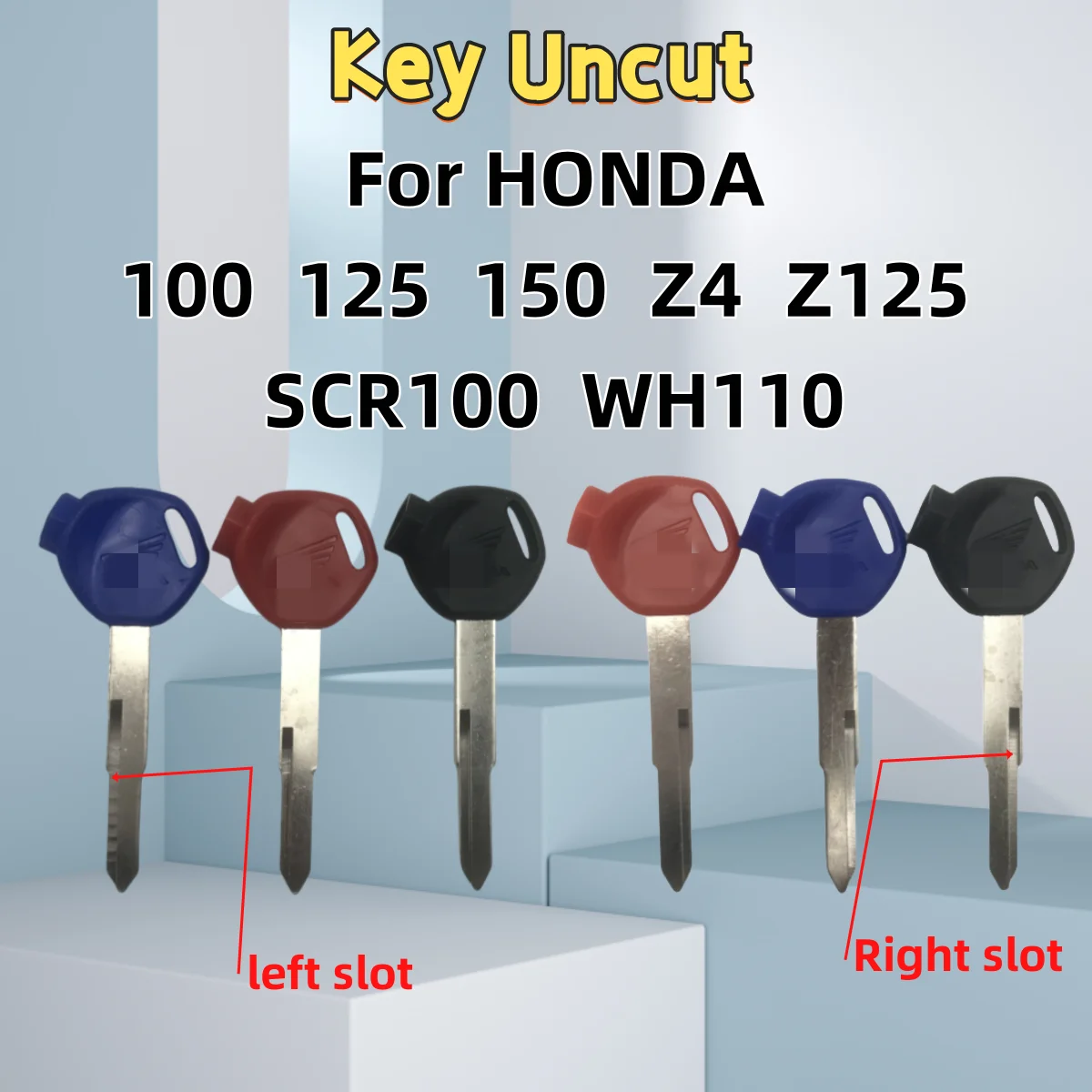 Для HONDA 100 125 150 сменный ключ для мотоцикла Uncut cc скутер магнитный Противоугонный