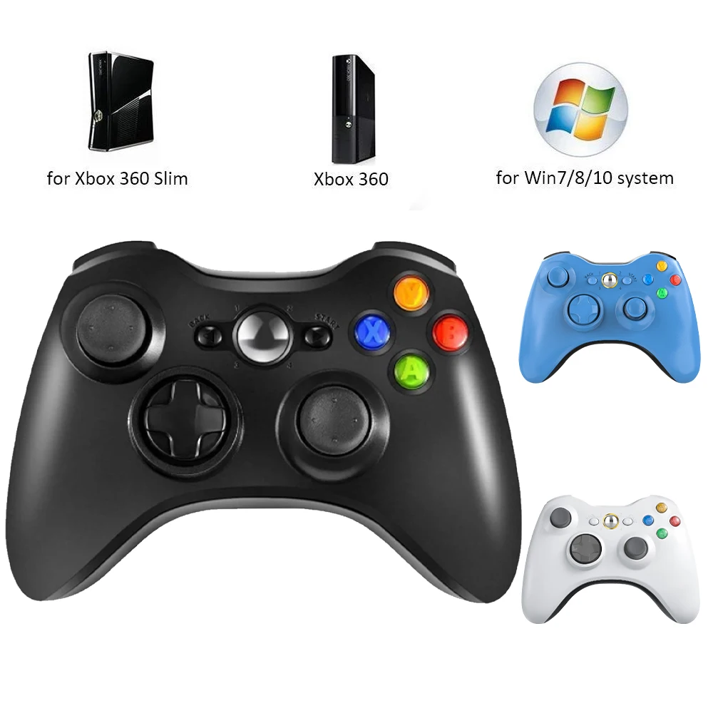 

2.4G Wireless Gamepad For Xbox 360 Console Controller for Cloud Gaming Microsoft Xbox Series Game PC Win 7 / 8/10 Joystick