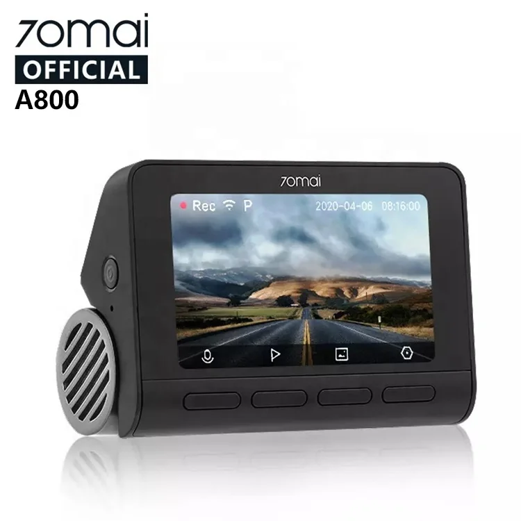 Recorder Full HD 1080P 4k Built-in GPS Parking Dual Vision Uhd 70mai Car Video Camera Dash Cam 70mai A800s