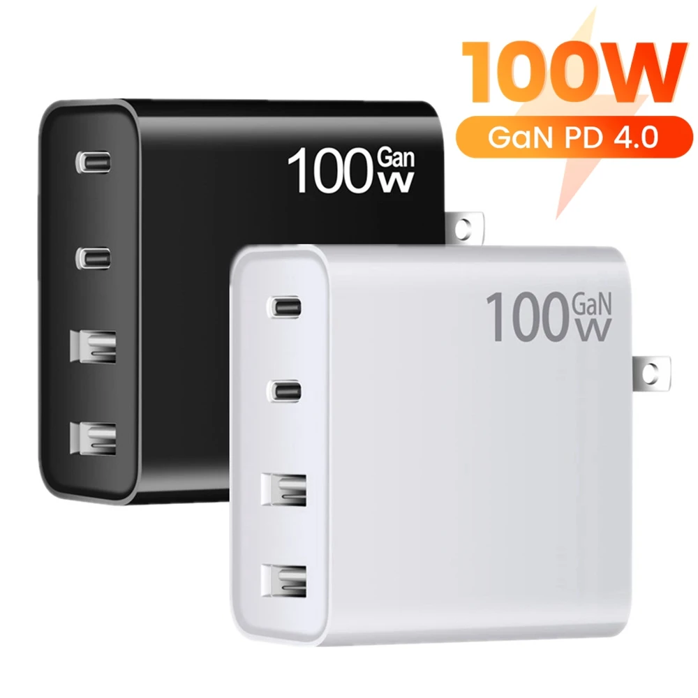 

Зарядное устройство сетевое с 4 USB-портами и поддержкой быстрой зарядки