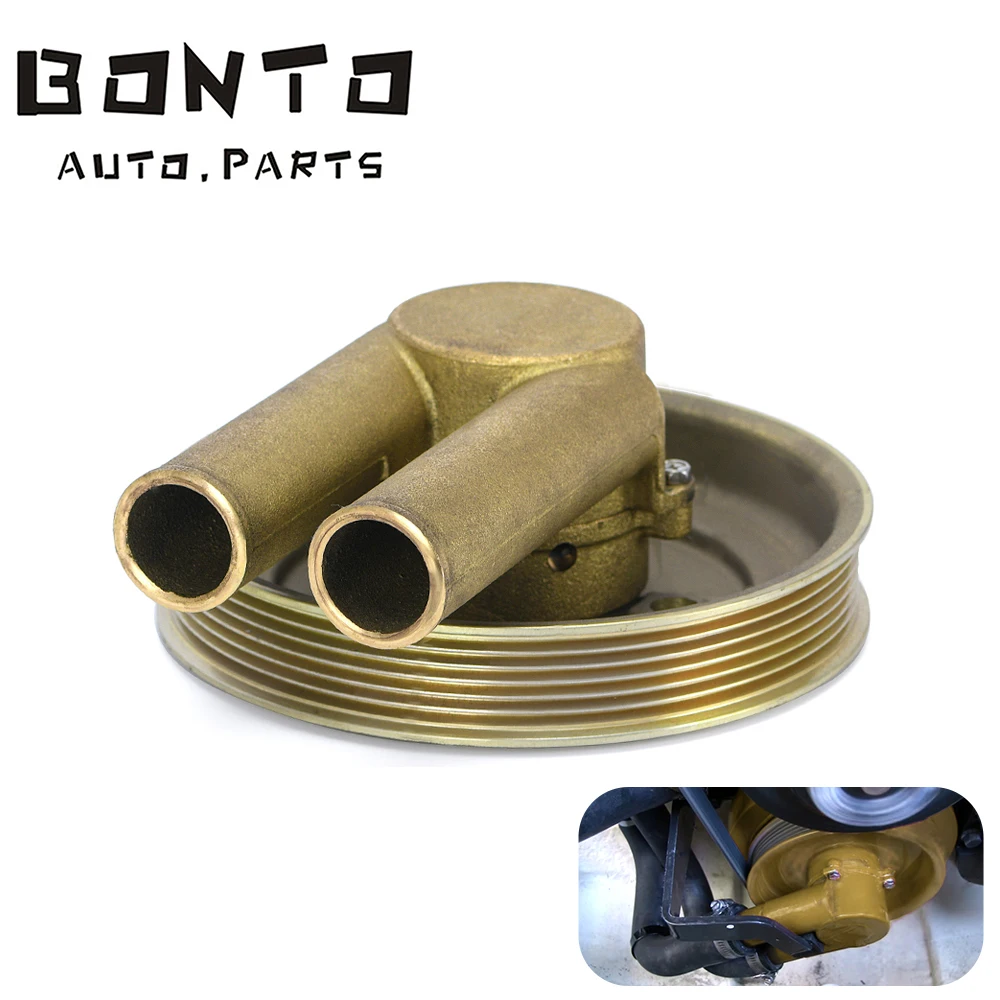 Водяной насос BONTO Raw Sea Wireller со змеевидным шкивом замена для Volvo Penta 3.0 4 3 5 0 OE: 21214599