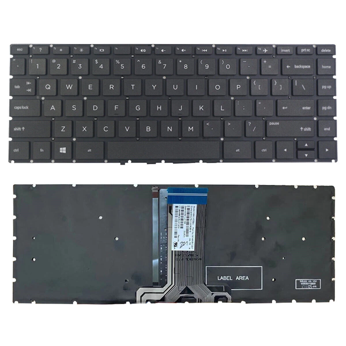 

New For HP Pavilion X360 14-BA 14T-BA 14M-BA 14-BS Keyboard with Backlit Black
