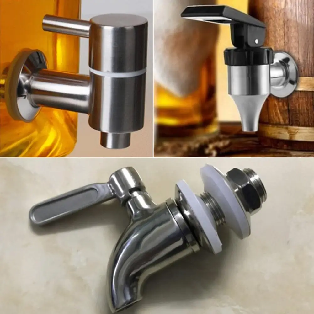

Dropshipping!! Water Dispenser Smooth Surface Sturdy Stable Draining Heat Resistant Drink Faucet Tap for Bar