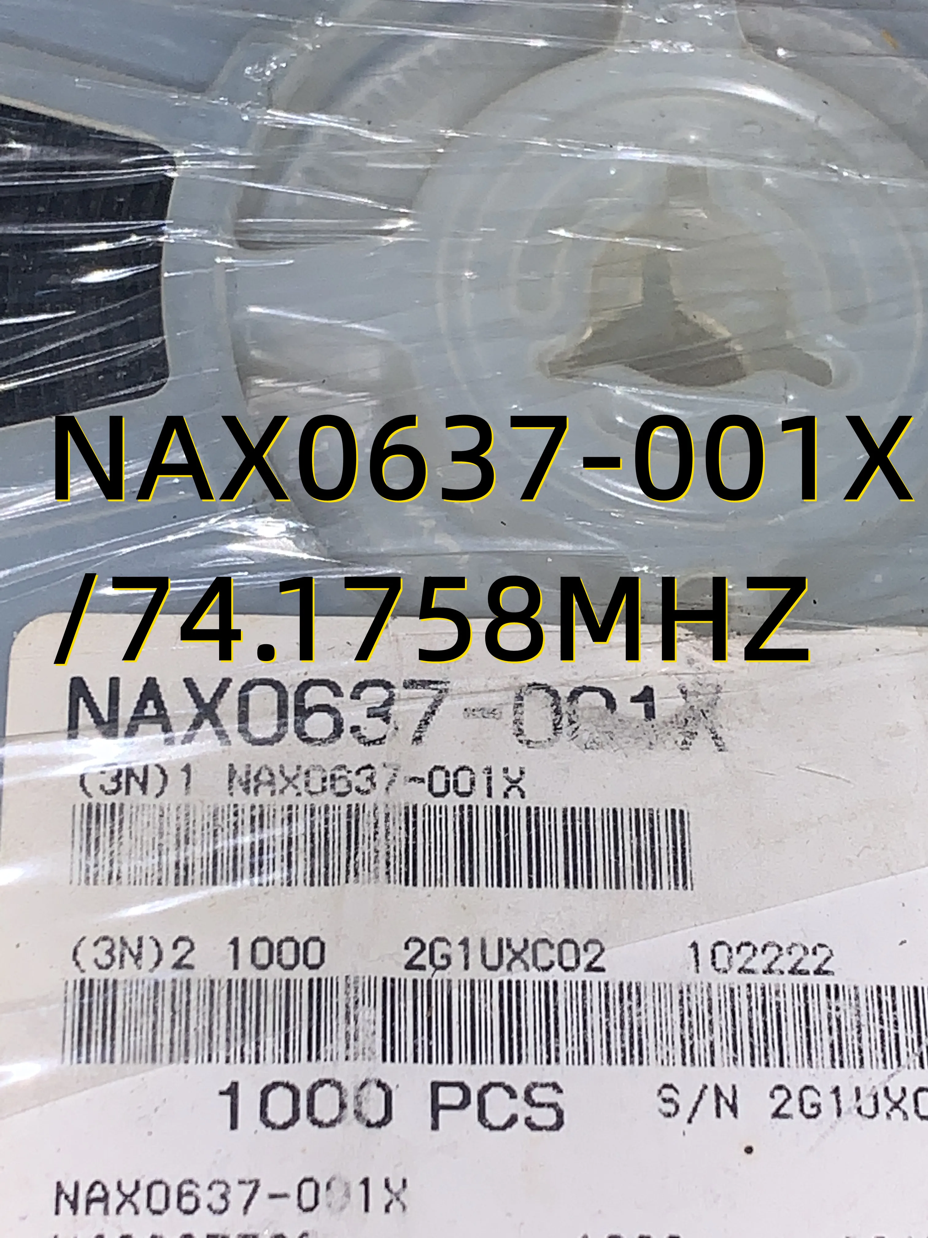 10pcs NAX0637-001X/74,1758 MHZ 10pcs NAX0637-001X/74,1758 MHZ