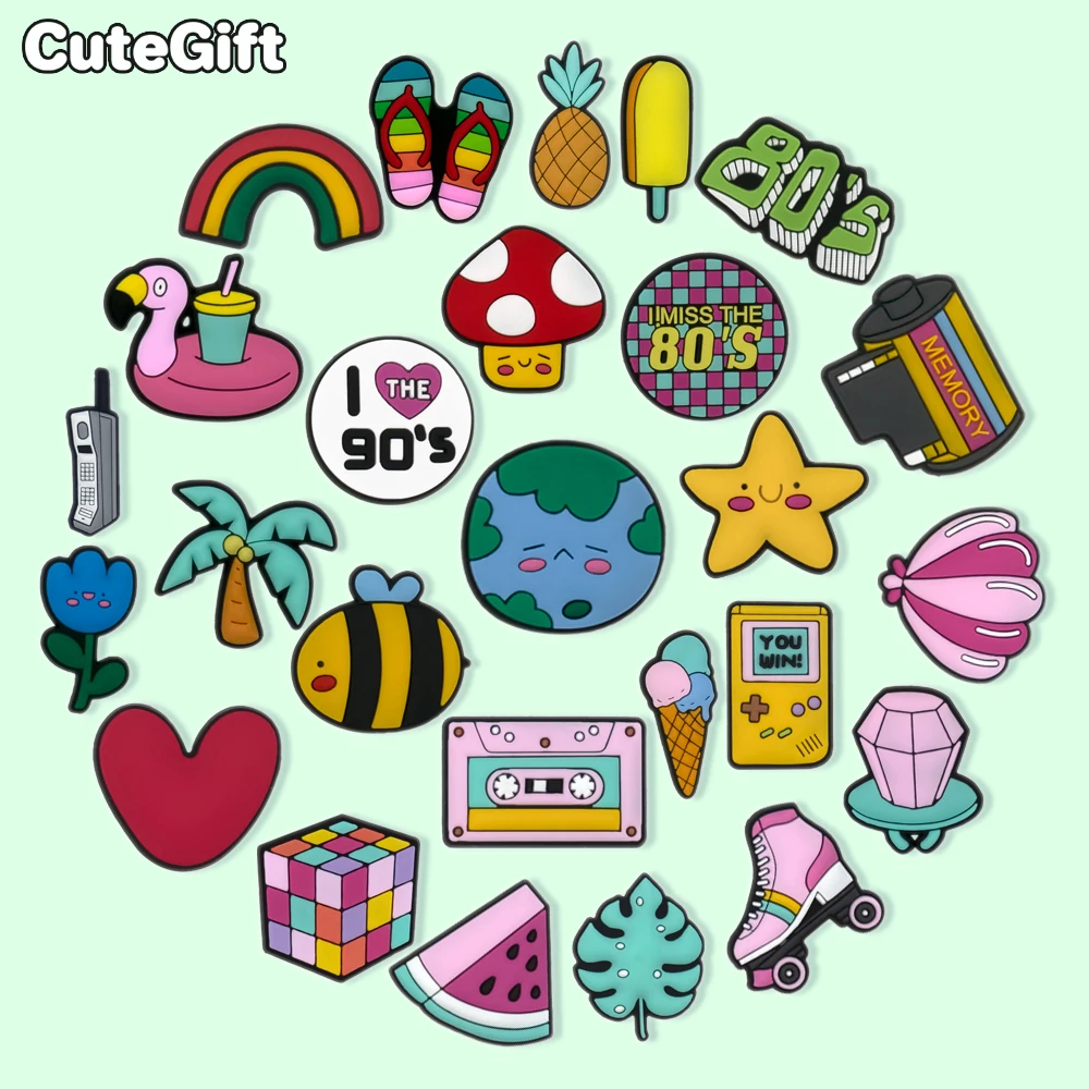 1-30 шт. летние талисманы для обуви