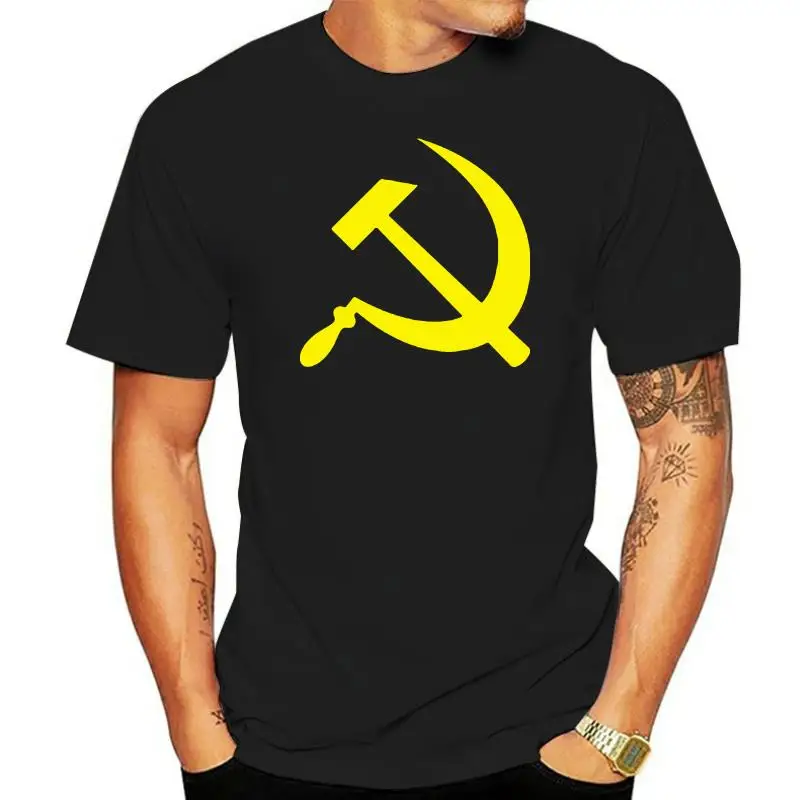 

2022 New Arrival Men Fashion USSR Communism Soviet Union Russia Mother meme inspired Black t-shirt mens fit cool shirts