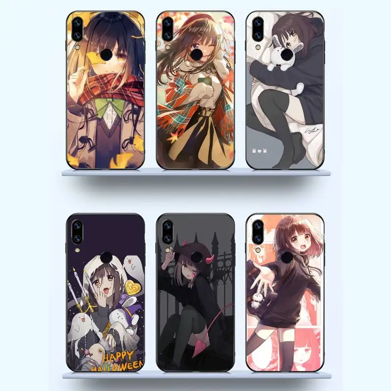 

Menhera chan anime girl Phone Case For Xiaomi redmi note 12 11 10 7 8 9 4G 5G T S i ultra poco X3 pro