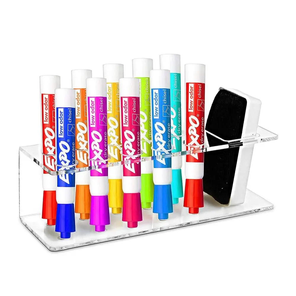 Новый акриловый держатель для ручек с 10 отделениями