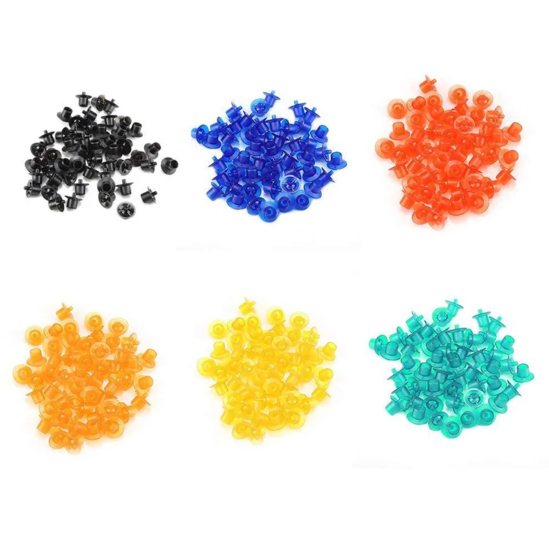 

100PCS Bee Queen Rearing Cell Cup Plastic Beekeeping Tools 19*16mm 6 Colors Feeding Container Beekeepers Bee Hive Tools