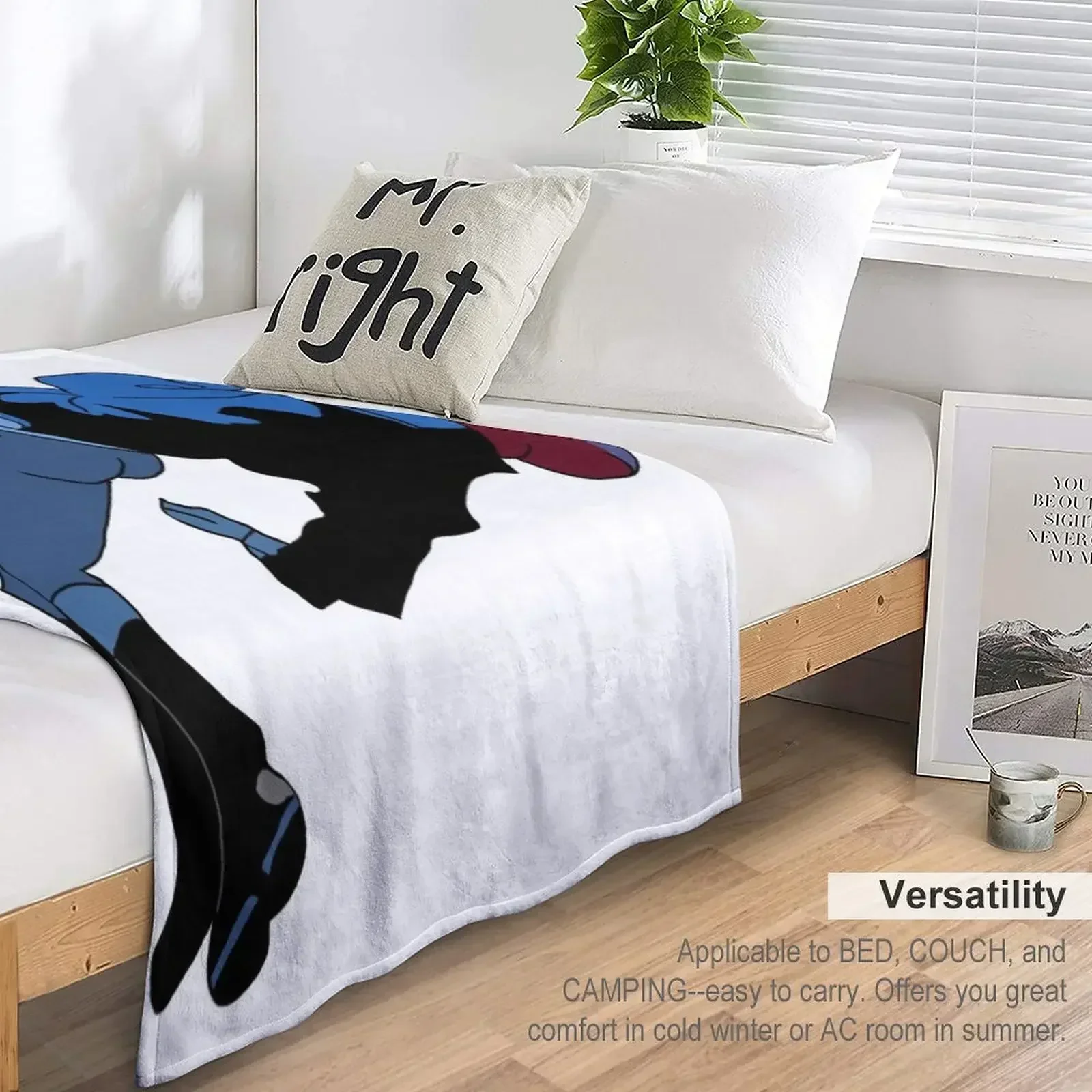 О моя доброта я буду бамбуковым покрытием! Одеяло Furrys Симпатичные клетчатые