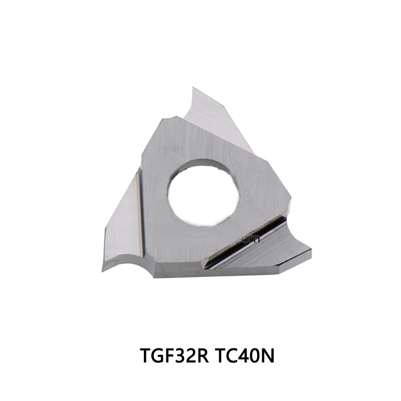 

100% Original TGF32R100 TGF32R 100 010 Cutting Tool CNC TC40N TGF Lathe Turning Insert Plates Carbide 10pcs/box Cutter Blade