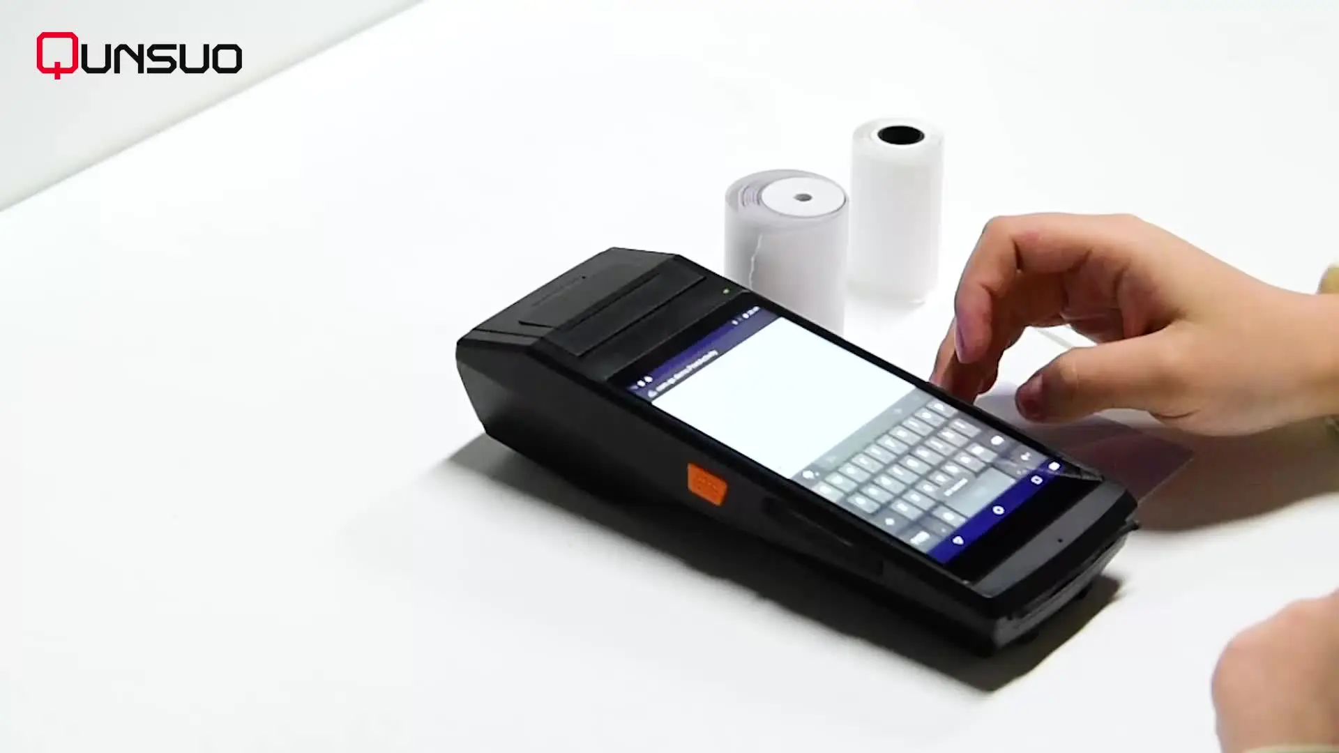 

Handheld computer NFC RFID reader 4G network 5.5inch Android PDA with fingerprint biometric function optional
