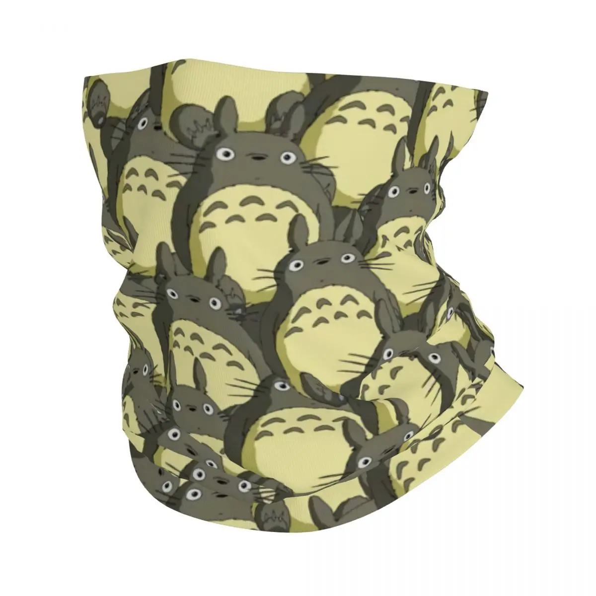 

My Neighbor Totoro Bandana Winter Neck Warmer Men Windproof Wrap Face Scarf for Ski Gaiter Headband