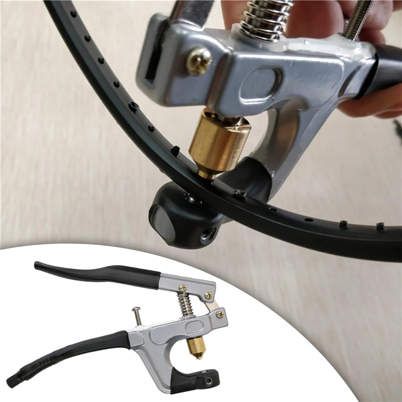 Accessory for Hot Pressure Pliers for Stringing Instruments of The