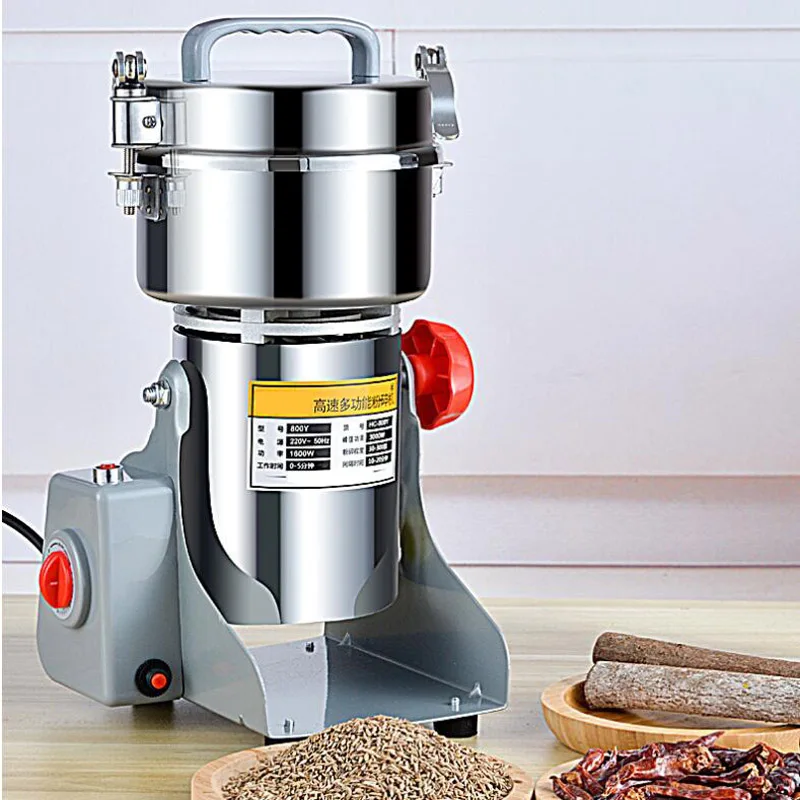 800 г зерна специи злаки кофе сухая пища мельница шлифовальная машина для дома