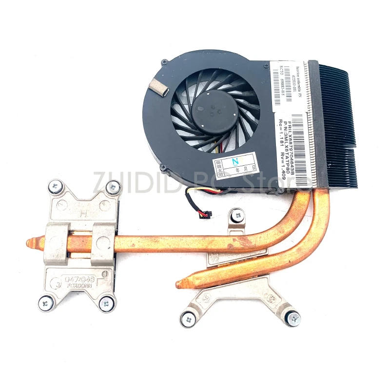 

Original for HP Pavilion DV6 DV7 dv7-4000 DV6-3000 Cooling Heatsink and Fan 622033-001 637610-001 3MLX6TATP80 3MLX6TATPM0