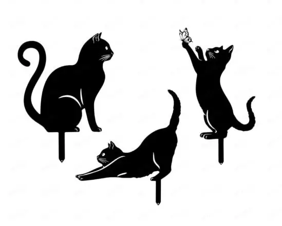 

3 шт., детали для сада и кошек