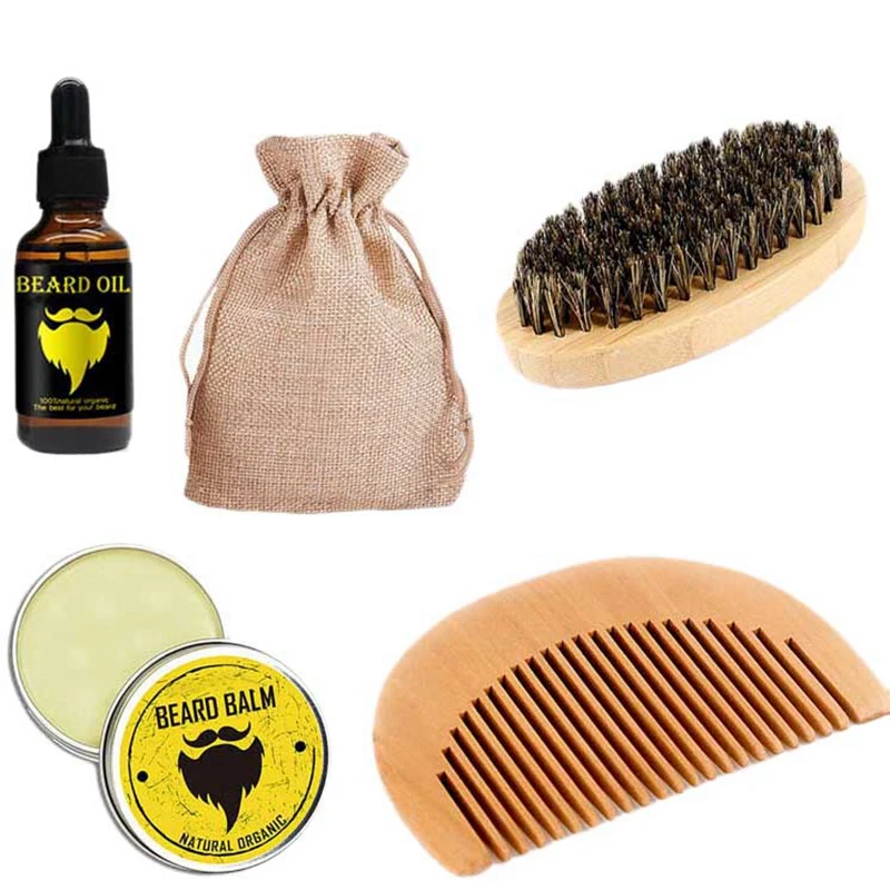 

4 шт./набор, Усилитель роста бороды