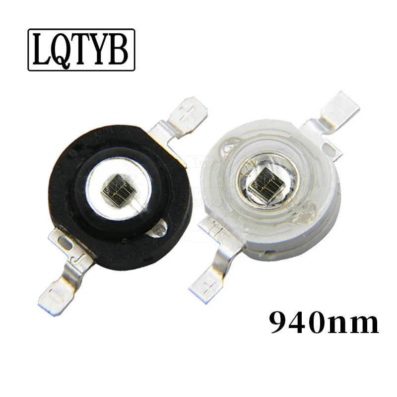 

Светодиодные инфракрасные лампы высокой мощности (940nm), 1/3/5 Вт, подходят для детекторов камер, медицинского оборудования, AR3D eyes