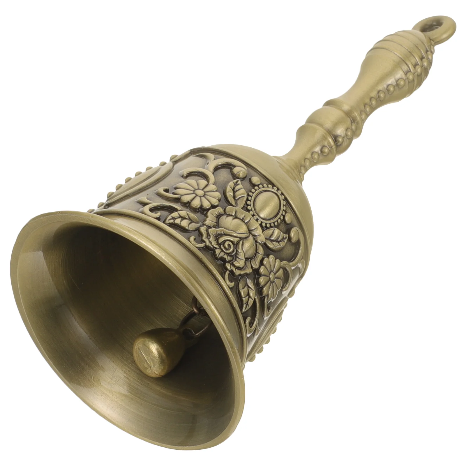 

Vintage Hand Bell Multi-functional Call Bell Hand Shaking Bell Loud Sound Metal Hand Bell