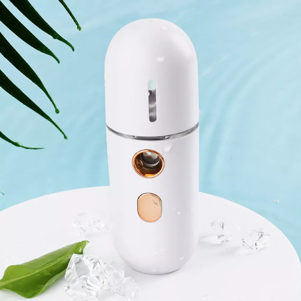 

NEW Face Steamer USB Rechargeable Humidifier Nano Nebulizer Portable Cold Spray Moisturizing Beauty Instruments Skin Care Tool