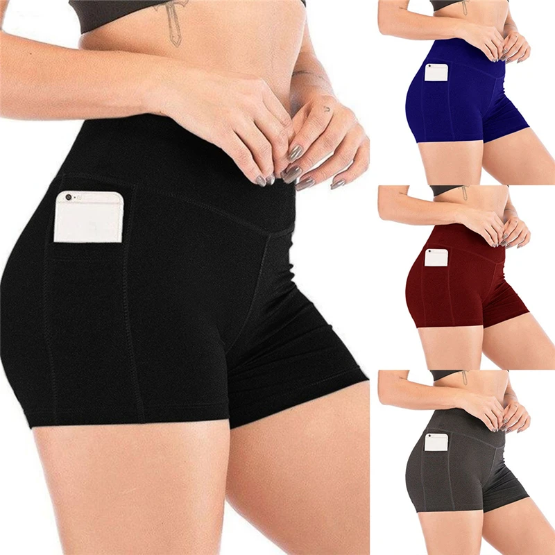 

2021 Short Women'S Cycling Shorts Dancing Gym Biker Hot Active Lady Stretch Exercise Sports Running Short New
