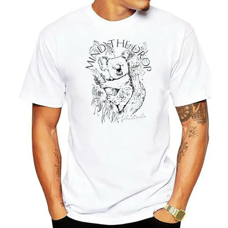 Австралия футболка путешествия мир городской паспорт странные каникулы коала