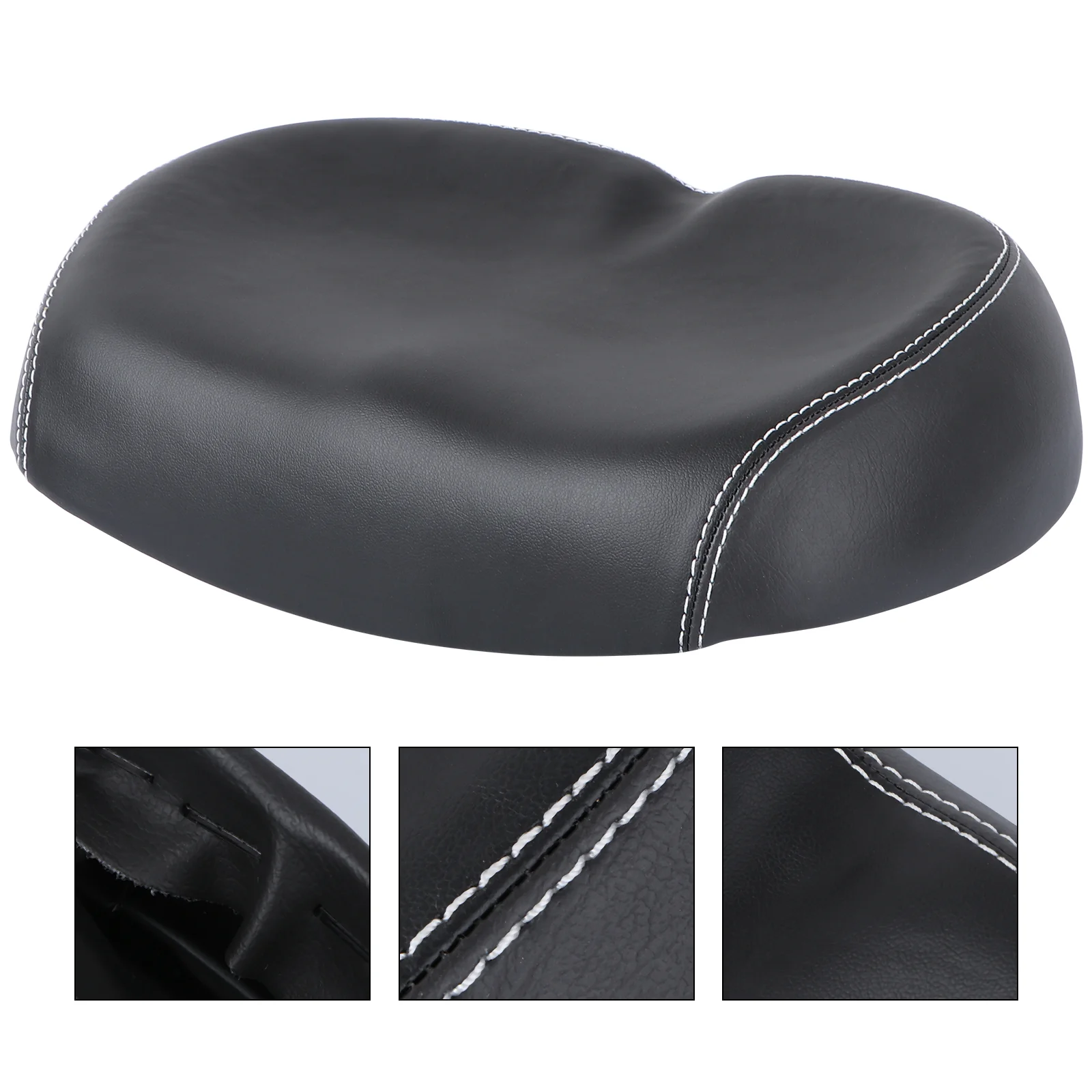 

Bike Saddle Cushion Replacement Absorption Cover Pad Seats Seat Wide Accessory Mountain Exercise Saddles Stationary Parts Women