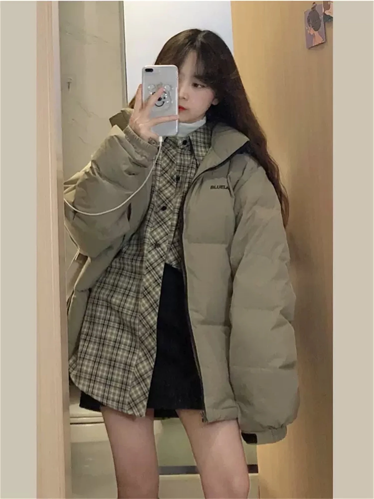 Small Sense Of Design Korean Cotton Padded Clothes Women's 2022 New Cotton Padded Jacket Winter Loose Oversize Fashionable