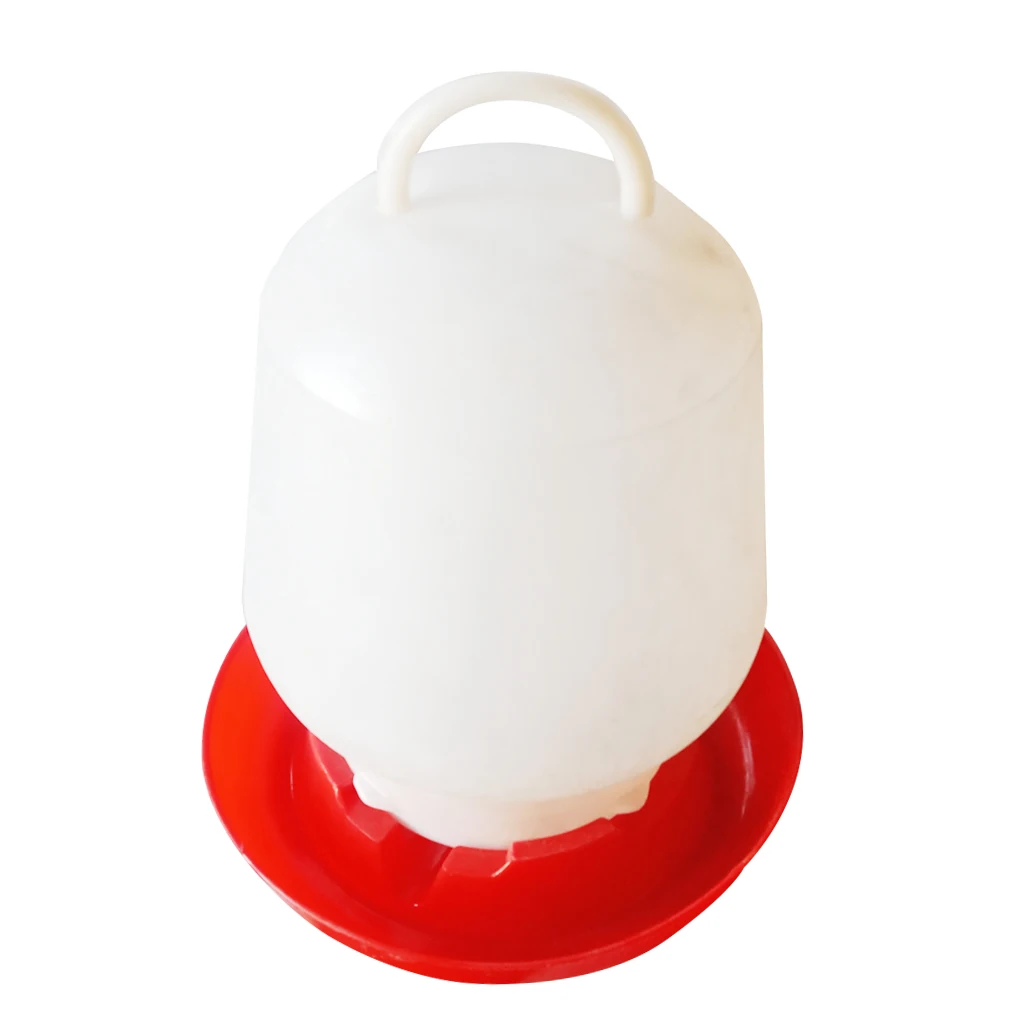 

3L Bird Water Feeder Dome Poultry Feeding Water Dispenser Drinker PE Waterer Animal Drinking Bowl