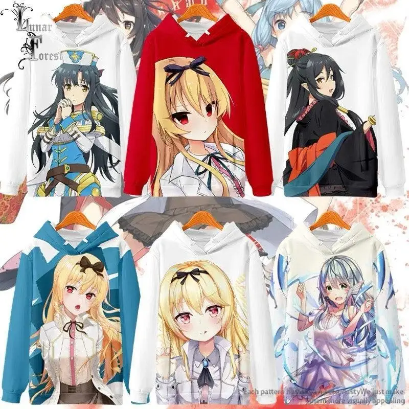 

2022 Arifureta Shokugyou De Sekai Saikyou 3D Print Autumn Fashion Japanese Anime Hoodies Sweatshirt Long Sleeves Hoodies