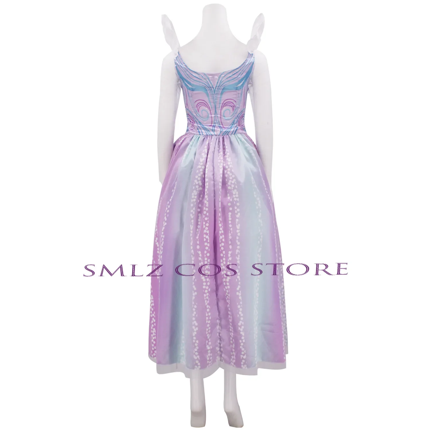 Аниме Ведьма Глинда Косплей Костюм Женское Платье Розового Цвета Волшебная