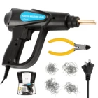 Пластиковый сварочный аппарат 70 Вт, горячий степлер, набор для ремонта автомобильного бампера, плоскийвнешний уголвнутренний уголволновой скоб, сварочный пистолет