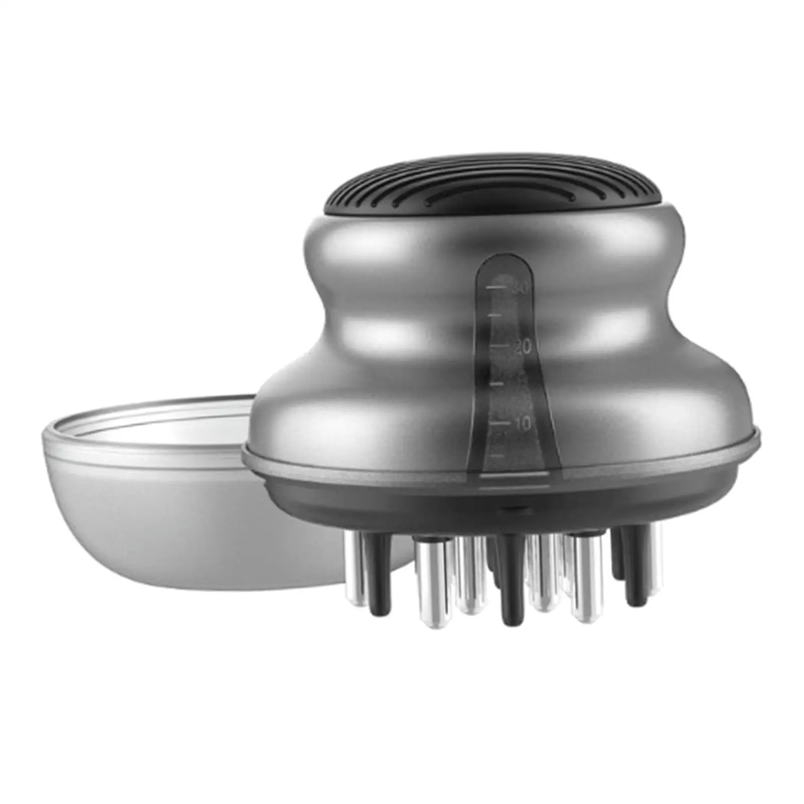 

Applicator Comb Soft Silicone 30ml Shampoo Brush Hair Treatment Device Liquid Guiding Comb for Essential Serum Washing Treatment