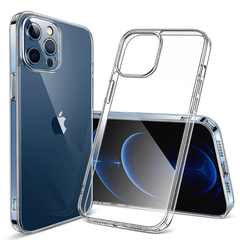 Fashion Ultra Thin Clear Case For iPhone 14 13 12 11 Pro XS Max XR X Soft Silicone 8 7 6 Plus Transparent Back Cover