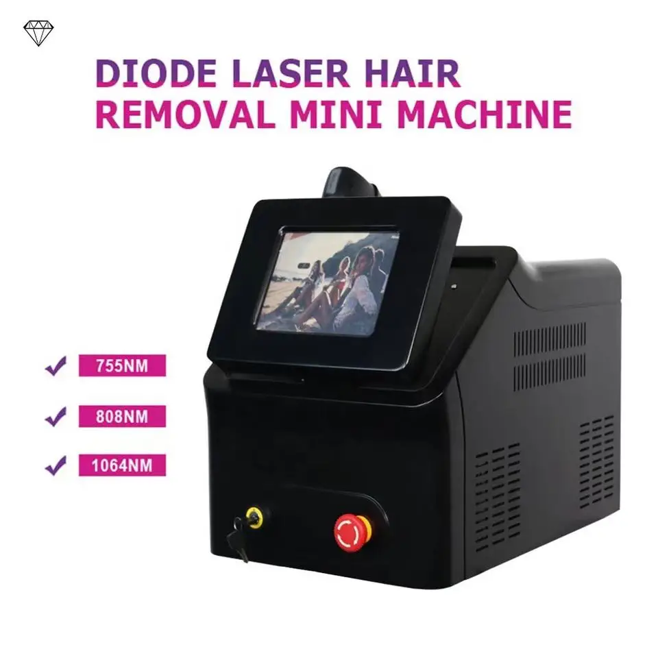 

Portable Diode 808 Skin Rejuvenation 3 Wave Length Cooling Hair Removal Laser 755nm 808 1064nm For Different Skin Colors