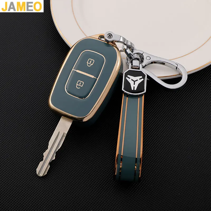 

TPU Key Case for Dacia Sandero Stepway Logan Duster for Renault Duster Dokker Logan Stepway Clio 5 SS2 Renault TWingo Cover