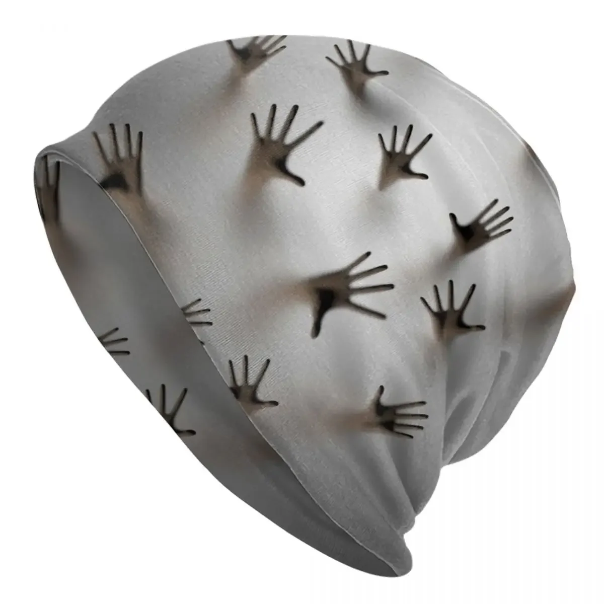 Lost Souls Bonnet Hats Вязаная шапка Хип-хоп Уличный силуэт теней для рук Страшные шапочки