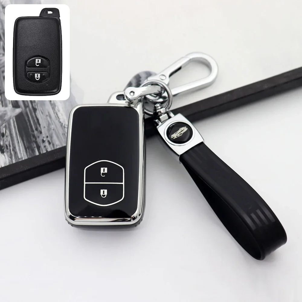 Чехол из ТПУ с дистанционным управлением для Toyota Prius 30 Alpha Aqua Land Cruiser Auris для Lexus LC 200, держатель для ключей 2012-2014