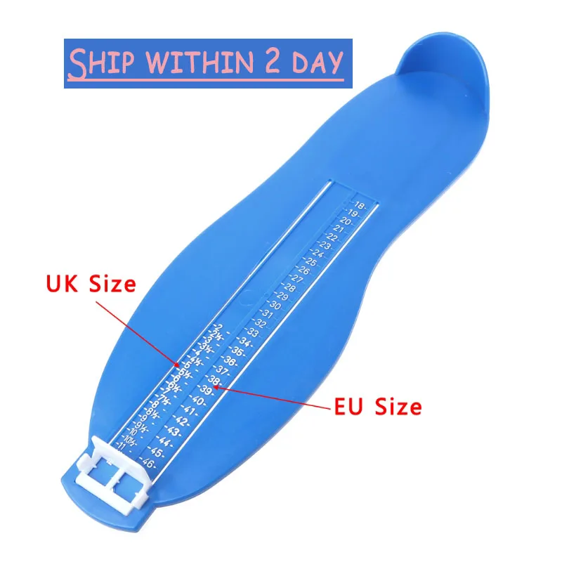 

1 pcs Adults/big children Foot Measuring Device Shoes Size Gauge Measure Ruler Tool Device Helper Dropship