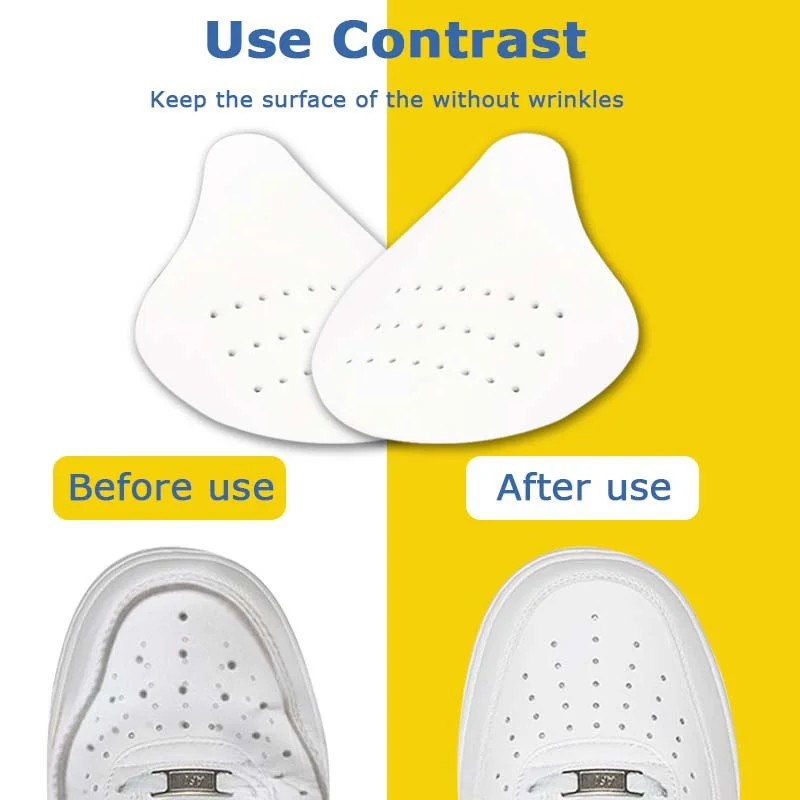 10 Pairs Anti Crease for Shoe Shoes Trees Stretching Toe Caps Women Protection Protector Men Foam Sneaker Care Extender Kit