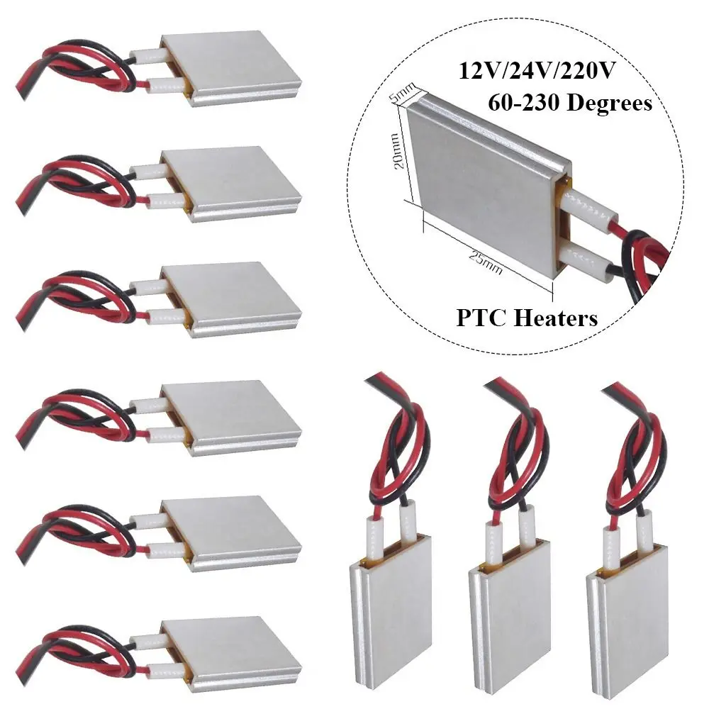 

Quality 60-230 Degrees 12V/24V/220V Tools Hair Dryer Accessories Celsius PTC Heaters Curlers Heater Heating Element