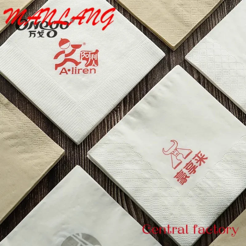 Рисунок 6 - Дешевые бумажные салфетки с логотипом на заказ